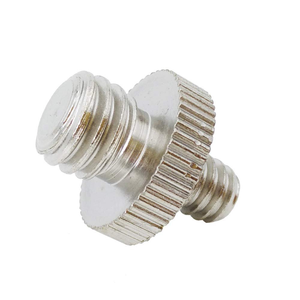 10x Standard Male to Female 1/4" -3/8" Convert Screw for Camera Tripod Light Stand Plate Photo Studio Accessories - (As Show)