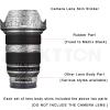Skin Lens Camera Skin Wrap Vinly Protecticve Sticker for Sony FE 24-70mm F2.8 GM II Photography Accessories FE 2.8/24-70 GM II 2.8(Contour Black) view 3