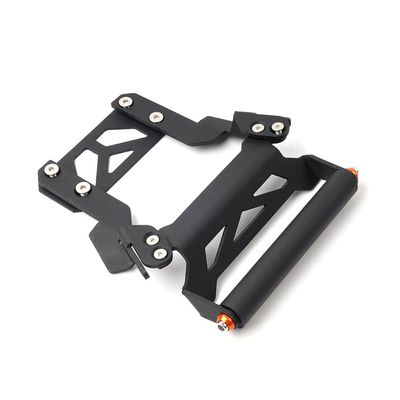 Cnfang4 1set 22MM Iron Navigation Bracket Plate Mount Phone Stand Holder Black for HONDA Forza 350 2021-22 23 Motorbike