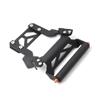 Cnfang4 1set 22MM Iron Navigation Bracket Plate Mount Phone Stand Holder Black for HONDA Forza 350 2021-22 23 Motorbike view 1