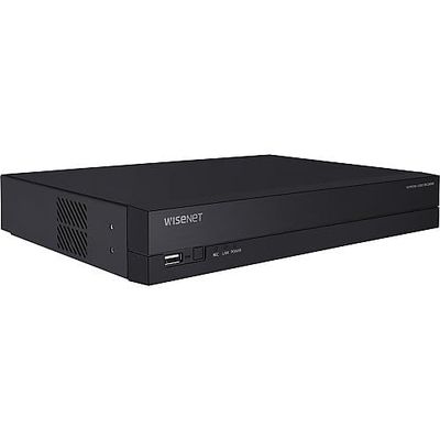 Hanwha Vision ARN-810S-4T Wisenet A Series 8-Channel PoE NVR with 4TB Storage