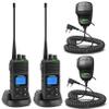 SAMCOM FPCN30A 5Watt Walkie Talkie Long Range Two Way Radio Rechargeable with Speaking Mic, SAMCOM 2-Way Radios Heavy Duty Walky Talky with Shoulder Mic for Business Commercial Construction, 2 Packs view 1