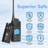 SAMCOM FPCN30A 5Watt Walkie Talkie Long Range Two Way Radio Rechargeable with Speaking Mic, SAMCOM 2-Way Radios Heavy Duty Walky Talky with Shoulder Mic for Business Commercial Construction, 2 Packs view 4
