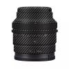 Anti-Scratch Camera Lens Sticker Coat Wrap Protective Film for Sony FE 40mm 50mm F2.5 G Body Protector Skin Cover FE 2.5/40 G 40 50 2.5(Carbon Fiber Black) view 1