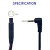 Driveye D7/D7Prp/D9 Dash Cam Rear Camera Extension Cord Cable for Truck Pickups(4 pin,10.5m/34.4FT) view 2