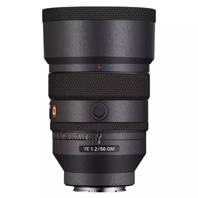 Camera Lens Protector Coat for Sony FE 50mm F1.2 GM Protective Film Body Vinly Wrap Skin Premium Sticker Photography Decal FE 1.2/50 GM 50 1.2(Deep Grey)