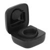 Remote Control Scrolling Ring APP Page Turner ABS Camera Remote Shutter Selfie Button with Charging Case for Cell Phone (Black) view 1