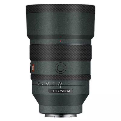 Camera Lens Protector Coat for Sony FE 50mm F1.2 GM Protective Film Body Vinly Wrap Skin Premium Sticker Photography Decal FE 1.2/50 GM 50 1.2(Turquoise Green)