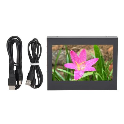 YedaHcy 5in Touch Screen Monitor, 800x480 Resolution, Wide Viewing Angle, VGA USB HD Multimedia Interface, Color Screen Monitor for Industrial Control, Home Entertainment