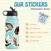 100 Pcs Funny Fishing Stickers, Fly Bass Fishing Stickers Waterproof Vinyl Gifts for Phone, Water Bottle, Luggage, Laptop, Adults Teens view 4