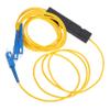 FELTECHELECTR Optic Cord Splitter Fused Optical Cable for Home Use Scratch Design Easy Storage Protective Cover Included Compatible Optical Communication Systems view 1