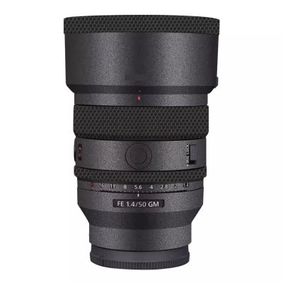 for Sony FE 50mm F1.4 GM Decal Skin Vinyl Wrap Film Camera Lens Body Protective Sticker Protector Coat FE 1.4/50 GM 50 1.4(Deep Grey)