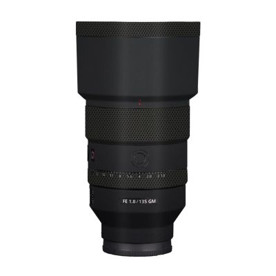 Anti-Scratch Camera Lens Sticker Coat for Sony FE 135mm F1.8 GM Vinyl Wrap Protective Film Body Protector Skin FE1.8/135 GM 135 1.8(Matte Black)
