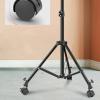 3PCS Photography Tripod Swivel Caster Wheels with Brake, 16MM 360 Rotating Quiet Easy to Install Tripod Swivel Casters for Photography Light Stand, with Mounting Screws view 2