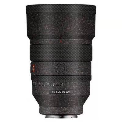 Camera Lens Protector Coat for Sony FE 50mm F1.2 GM Protective Film Body Vinly Wrap Skin Premium Sticker Photography Decal FE 1.2/50 GM 50 1.2(Starry Black)