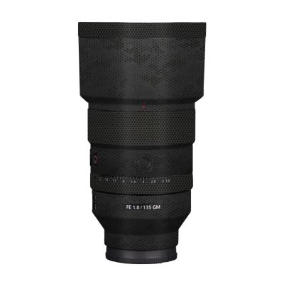 Anti-Scratch Camera Lens Sticker Coat for Sony FE 135mm F1.8 GM Vinyl Wrap Protective Film Body Protector Skin FE1.8/135 GM 135 1.8(Mamba Black)