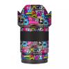 FE 1.8/55 55 1.8 Camera Lens Skin Coat Wrap Protective Film Body Decal Anti-Scratch Sticker Accessories for Sony FE 55mm F1.8 ZA(Graffiti Pink) view 1