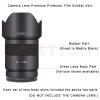 FE 1.8/55 55 1.8 Camera Lens Skin Coat Wrap Protective Film Body Decal Anti-Scratch Sticker Accessories for Sony FE 55mm F1.8 ZA(Circuit Black) view 3