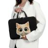 10 12 13 15 17inch Laptop Bag Computer Carrying Case Laptop Sleeve Case Laptop Traval Bag Computer Cover for Men Women Cute Cat,Black view 2