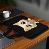 10 12 13 15 17inch Laptop Bag Computer Carrying Case Laptop Sleeve Case Laptop Traval Bag Computer Cover for Men Women Cute Cat,Black view 4