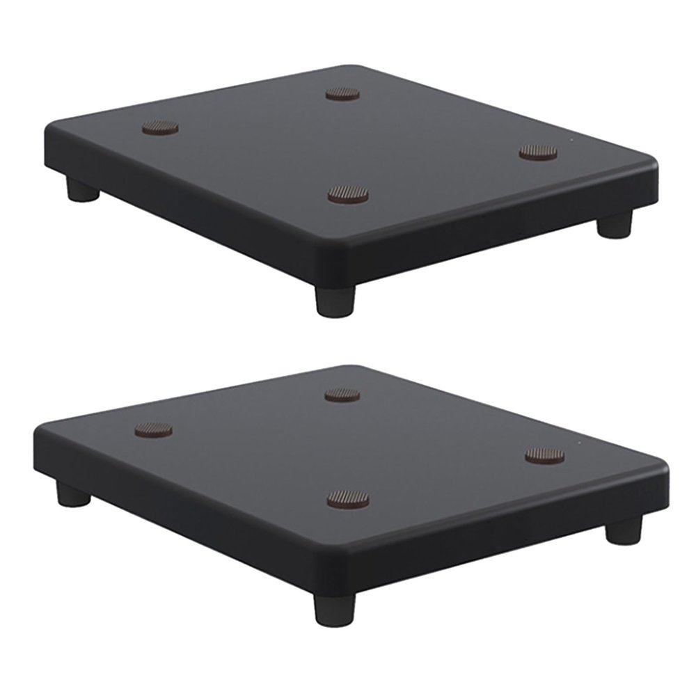 HYDTGZ 2 Pack Subwoofer Speaker Stands Speaker Isolation Feet Platform with Foot Pad Speaker Stabilizer Base for Home, Office, Recording Studio,B,35 * 40cm