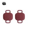 2 Pack for Tile by Life360 Mate (2024) Bluetooth Tracker Case,Shockproof, BOVUGAC Collar Model with 2 cm Cut-Out Silicone Case Cover for Tile Mate (2024) for Pets -Burgundy view 1