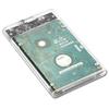 2.5inch USB 3.0 2.0 to SATA III Mechanical Hard Disk Enclosure Max 6TB Support UASP Tool-Free for Laptop SATA HHD (USB2.0 to SATA Transparent, 2.5in) view 2