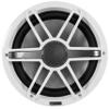 NVX MVSP8 Premium 8" 2-Way Marine Coaxial Speakers (Pair), 750W Max, 250W RMS, 1 Silk Dome Tweeters, with RGB LED Lighting for Boats/UTV/ATV/SxS/Powersports (White and Black Grilles Included) view 4