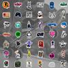 100 Pcs Skateboard Stickers, Cool Aesthetic Stickers Waterproof Vinyl for Skateboard, Phone, Water Bottle, Luggage, Laptop, Teens Adults view 3