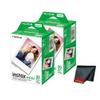 Fujifilm Instax Mini Instant Camera Film (40 Photo Exposure) Bundle with 6AVE Microfiber Cleaning Cloth view 1