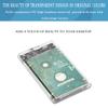 AoQhir 2.5inch USB 3.0 2.0 to SATA III Mechanical Hard Disk Enclosure Max 6TB Support UASP Tool-Free for Laptop SATA HHD (USB3.0 to SATA Black, 2.5in) view 3