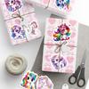 100 Pcs Unicorn Stickers, Cute Rainbow Unicorn Waterproof Aesthetic Vinyl for Helmet, Laptop, Phone, Water Bottle, Luggage, Teens Adult view 4