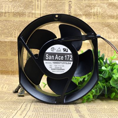 109E5712Y5J04 12V 2.3A 17CM17251 Aluminum Frame high air Flow Cooling Fan