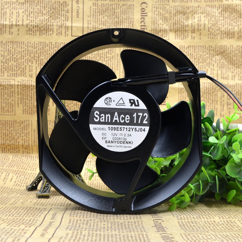 109E5712Y5J04 12V 2.3A 17CM17251 Aluminum Frame high air Flow Cooling Fan