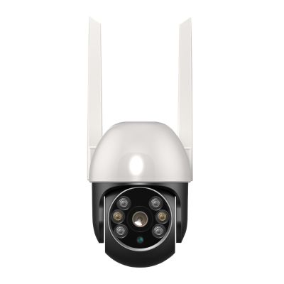 KERPYZ Outdoor Security Camera Wireless Cameras for Home Security 3MP Color Night Vision Security Camera, WiFi, Two-Way Audio - Baby Monitor, Cloud & SD Card Storage, Motion Sensor Camera