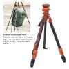 Vikye Carbon Fiber Tripod Lightweight Camera Tripod Hydraulic Head, Load Up to 60kg, Quick Setup for Arca Standard Port, Panoramic Ball Head, Travel Photography view 3