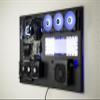ABK Design - Wall Computer Case - Wall Pc Case - ATX Pc Case - Gaming PC Case - Wall Mount Pc Cases - Gaming Computer - ATX case - Custom Pc Cases - Wall Mount (Wall Computer, Black) view 4