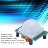 5Pcs PIR Infrared Sensor Module PCB, Sensitive Stable Accurate Human Motion Detector for Alarm System, DC4.520V, Anti Interference view 4