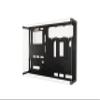 ABK Design - Wall Computer Case - Wall Pc Case - ATX Pc Case - Gaming PC Case - Wall Mount Pc Cases - Gaming Computer - ATX case - Custom Pc Cases - Wall Mount (Wall Computer Case + Plexiglass, Black) view 1