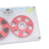 Reel to Reel Tape for Cassette Recorder: 46 Minutes Aluminum Blank Cassette for Professional Music Recording, DIY Homemade Reel to Reel Tape Empty Cassette (Red) view 4