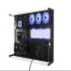 ABK Design - Wall Computer Case - Wall Pc Case - ATX Pc Case - Gaming PC Case - Wall Mount Pc Cases - Gaming Computer - ATX case - Custom Pc Cases - Wall Mount (Wall Computer + Plexiglass, Black) view 1