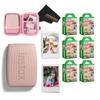 Fujifilm INSTAX Mini Link 3 Smartphone Printer with INSTAX Mini Instant Film and Sunshine Microfiber Cleaning Cloth... (6 Twin Pack (120 Sheets), Rose Pink) view 1