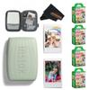 Fujifilm INSTAX Mini Link 3 Smartphone Printer with INSTAX Mini Instant Film and Sunshine Microfiber Cleaning Cloth... (4 Twin Pack (80 Sheets), Sage Green) view 1