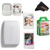 Fujifilm INSTAX Mini Link 3 Smartphone Printer with INSTAX Mini Instant Film and Sunshine Microfiber Cleaning Cloth... (1 Twin Pack (20 Sheets), Clay White) view 1