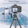 Carbon Fiber Camera Tripod, 3 Angle Adjustable, Portable with Balls Head, Lightweight for Digital Cameras, Macro Photography, Travel, Load 5kg, Includes Carrying Bag view 2