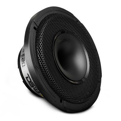 DS18 PRO-HY6.2MSL 6.5" Hybrid Slim Loudspeaker with a 1" Compression Driver Horn, 6.5" Shallow Hybrid Coaxial Mid-Range w/Driver