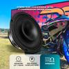 DS18 PRO-HY6.2MSL 6.5" Hybrid Slim Loudspeaker with a 1" Compression Driver Horn, 6.5" Shallow Hybrid Coaxial Mid-Range w/Driver view 2