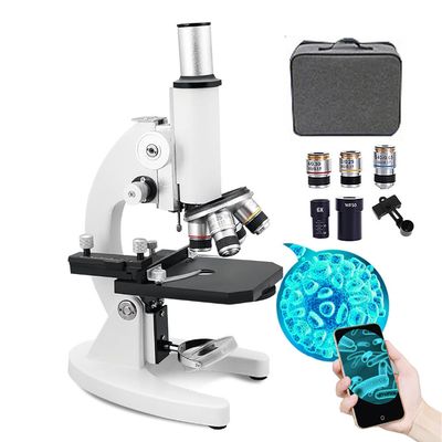 12000X/18000X/30000X Professional Biological Microscope, Monocular Optical Microscope Set for Students Adults, WF50X Eyepiece, 6X Extender, for Teaching Lab Hobbyist Applications,30000X (12000X )