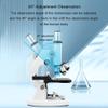 30000X/50000X/70000X HD Biological Microscope with Carrying Case, Professional Monocular Microscope Set for Students Adults Teaching Lab Aquaculture, Coarse & Fine Focusing, Phone Adapter (50000X ) view 4