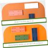 DirectNine Basics 8pcs Self Adhesive Wall Socket Rack Electric Strips Thin Fixator Socket Holder Punch view 4